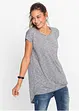 Maglia lunga in misto viscosa, bonprix