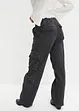 Jeans cargo wide leg, RAINBOW