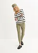 Pantaloni skinny cargo a vita alta, RAINBOW