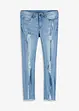 Jeans cropped super skinny strappati, bonprix