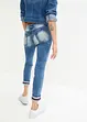 Jeans skinny con bandiere, bonprix