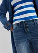 Jeans boyfriend elasticizzati, vita bassa, bonprix