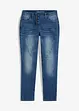 Jeans boyfriend elasticizzati, vita bassa, bonprix