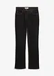 Jeans straight elasticizzati, vita media, bonprix