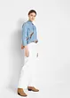 Jeans wide leg elasticizzati, vita media, bonprix