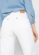 Jeans wide leg elasticizzati, vita media, bonprix