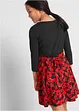 Abito di jersey con maniche a 3/4 in puro cotone biologico, bonprix