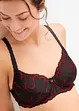 Reggiseno con ferretto e pizzo delicato, bonprix