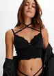 Reggiseno lungo con ferretto, dettaglio chocker, BODYFLIRT