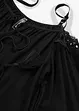 Blusa con spalle scoperte in viscosa fluente, bonprix