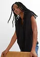 Camicetta oversize a maniche corte in viscosa fluente, bonprix
