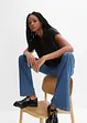 Camicetta oversize a maniche corte in viscosa fluente, bonprix