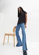 Camicetta oversize a maniche corte in viscosa fluente, bonprix