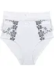 Slip modellante con ricamo delicato (pacco da 2), bonprix