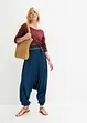 Pantaloni alla turca in viscosa fluente, bonprix