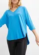 Maglia con maniche a 3/4 in misto viscosa elastan, bonprix