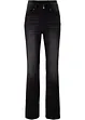 Jeans modellanti bootcut, vita media, bonprix