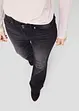 Jeans modellanti bootcut, vita media, bonprix