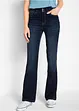 Jeans modellanti bootcut, vita media, bonprix