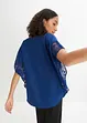 Blusa con pizzo, bonprix
