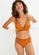 Slip alto con tessuto lucido, bonprix