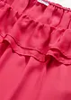 Blusa con spalle scoperte in poliestere riciclato, bonprix