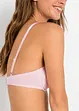 Reggiseno push-up con ferretto e pizzo fine (pacco da 3), bonprix