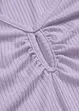 Maglia a coste in viscosa morbida, bonprix