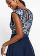 Abito midi con pizzo, bonprix