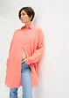 Camicetta lunga oversize in mussola, bonprix