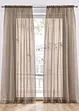 Tende trasparenti in leggero voile (pacco da 2), bonprix