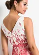 Abito in pizzo con cintura in satin da annodare, bonprix