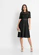 Abito in pizzo con inserto a uncinetto, bonprix