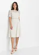 Abito in pizzo con inserto a uncinetto, bonprix