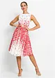 Abito in pizzo con cintura in satin da annodare, bonprix