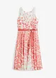 Abito in pizzo con cintura in satin da annodare, bonprix