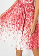 Abito in pizzo con cintura in satin da annodare, bonprix