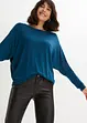 Maglia a maniche lunghe in misto viscosa morbido, bonprix