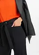 Pantaloni cropped con cinta comoda in puro cotone, bonprix