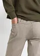 Pantaloni in felpa elasticizzati, regular fit straight, bonprix