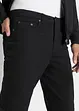 Pantaloni elasticizzati classic fit con puro cotone, straight, bonprix