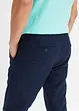 Pantaloni in misto lino con elastico in vita regular fit, straight, bonprix