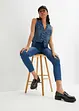 Gilet in jeans elasticizzato, bonprix