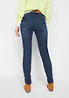 Jeans skinny cropped, vita alta, bonprix