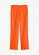 Pantaloni in misto lino viscosa,  vita alta, bonprix