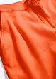 Pantaloni in misto lino viscosa,  vita alta, bonprix