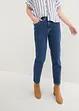 Jeans cropped straight, a vita media, bonprix