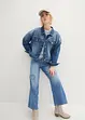 Jeans cargo cropped, a vita media, John Baner JEANSWEAR