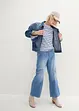 Jeans cargo cropped, a vita media, John Baner JEANSWEAR