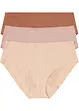 Panty senza cuciture Feel Comfort (pacco da 3), bonprix